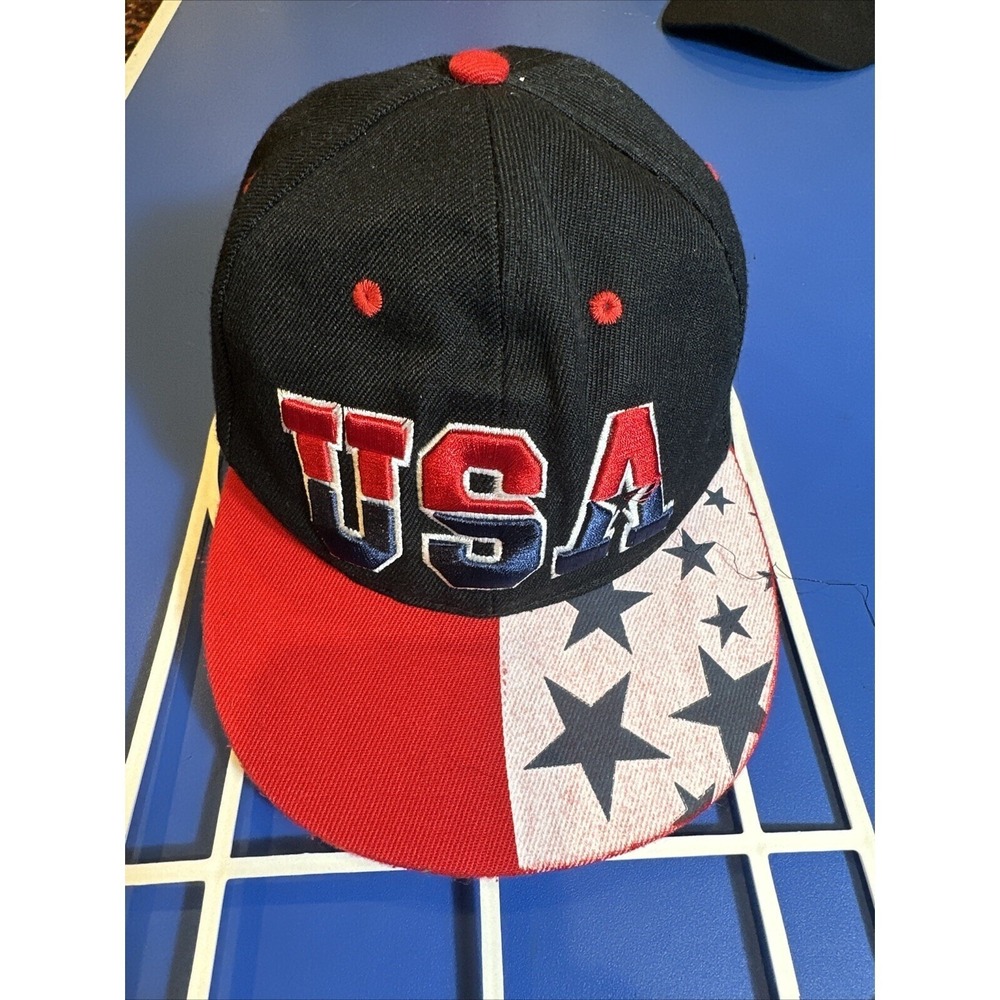 USA American‎ Flag Snap Back Hat Cap Stars Seventy Seven Collectors Edition